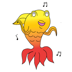 YELO the happy golden fish
