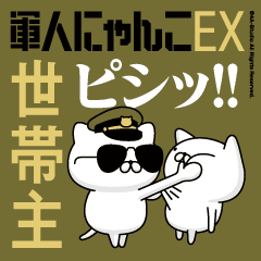 "SETAINUSHI"name/Movie Military cat