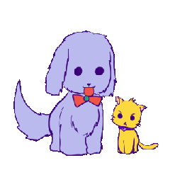 狗與小黃貓