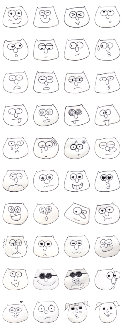Plain-looking cat ;(