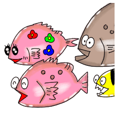 カサゴくんとかわいい魚たち Line スタンプ Line Store