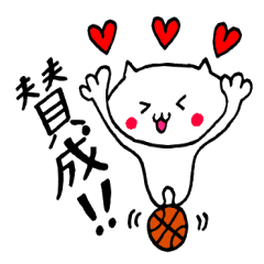 Basketball cat