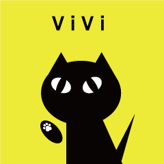 黒猫のViVi