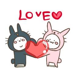 小兔and兔吾郎ver.love