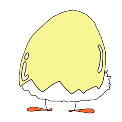 the eggshell chicken