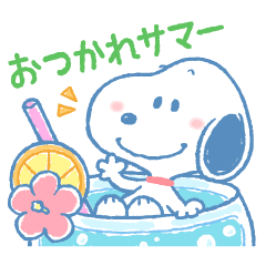 25 夏 イラスト かわいい スヌーピー