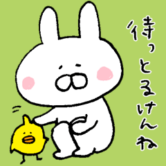 Mr. rabbit of Hiroshima valve