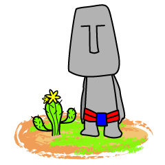 Moai-kun frandly eccentric