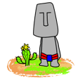 Moai-kun frandly eccentric