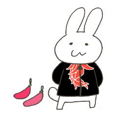 Red pepper-rabbit