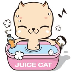 啾嘻喵 ! Juice cat ! 就是愛你呦 !