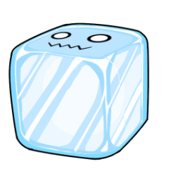 Cool ice cube