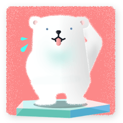 polar bear speak Japanese