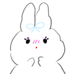 うさ美さんのシンプルスタンプ