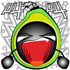 Scream of avocado
