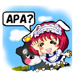 Cute maid and dog ver.Indonesian