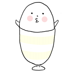 boiled egg"Miss TAMAKO"
