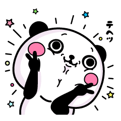 Panda100 15 Line Stickers Line Store