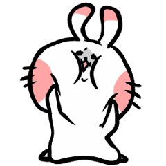 オーバーリアクションなうさぎ Line スタンプ Line Store