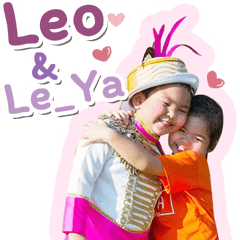 Leo & Leya 's stickers version2