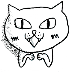 影付き しゃべる猫シリーズ Line スタンプ Line Store