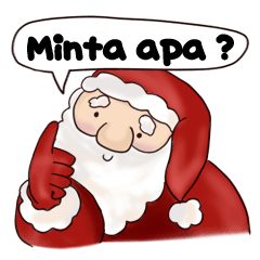 I am Santa Claus.(Indonesia)