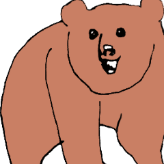 Sweet Brown Bear – LINE stickers | LINE STORE