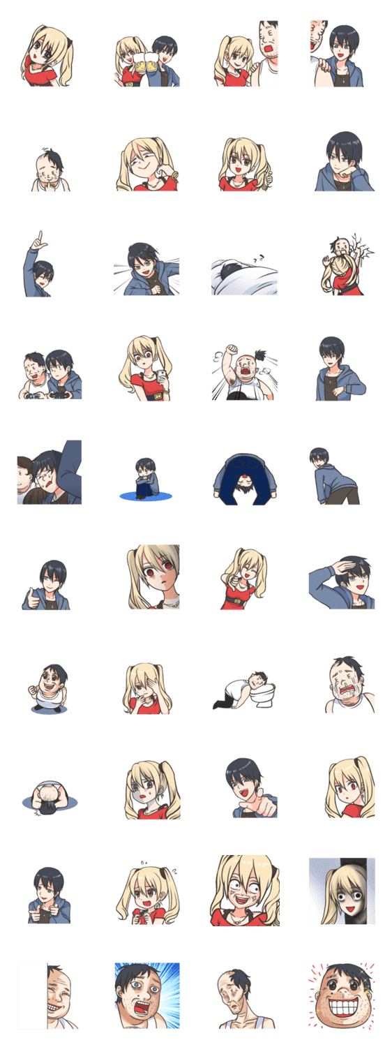 セリフなし顔芸スタンプ Lineクリエイターズスタンプ Stamplist セリフなし顔芸スタンプ Lineクリエイターズスタンプ Stamplist