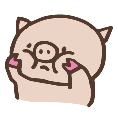 Cute cute pig