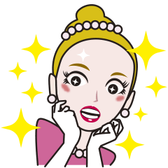 きらきら歌劇団 娘役編 Line スタンプ Line Store