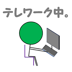 Green Stickman's daily life 1