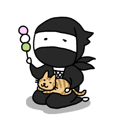 Relaxed Japanese Ninja Line Stickers Line Store Relaxed Japanese Ninja Line Stickers Line Store