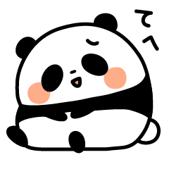 Whimsical panda