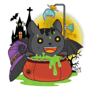 Catdy Witch Cat