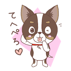 Sticker of Chihuahua YAJIROBEE