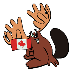 Blair the Canadian Beaver/Moose