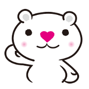 white bear LOVE