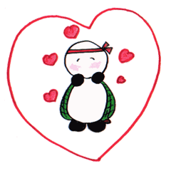 Tonton;a panda turtle