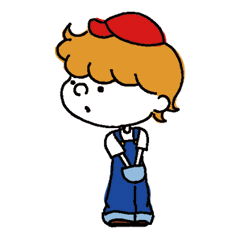 A very small and cute boy