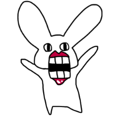 crazy Rabbits by.ska – LINE stickers | LINE STORE