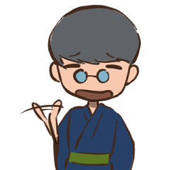 Kimono-man feeling vague