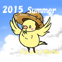 Canaria Maria 2015 Summer Sticker