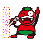 Karaoke house TOMATO Sticker!