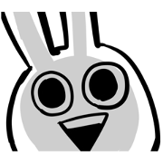 Rabbit stamp_hiloi