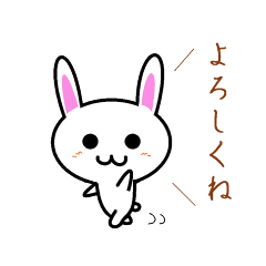 I greet by Mr. rabbit.