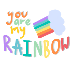 My Rainbow is u