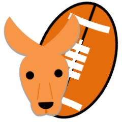 Rugby Sticker(Wallaby)