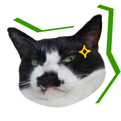 cat's sticker by petit pont morioka