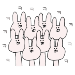 出っ歯のうさぎ でっpa Line スタンプ Line Store