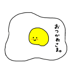 Cute eggchan sticker